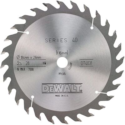 DeWalt Series 40 Kreissägeblatt 184mm - Allzweck DeWalt Series 40 Kreissägeblatt 184mm - Allzweck