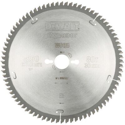 DeWALT DeWalt DT4287-QZ Lama da sega circolare 250mm - Finitura extra fine DeWALT DeWalt DT4287-QZ Lama da sega circolare 250mm - Finitura extra fine
