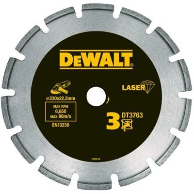 DeWALT DT3763-XJ Kreissägeblatt - Langlebig, 23cm, Für Harte Materialien DeWALT DT3763-XJ Kreissägeblatt - Langlebig, 23cm, Für Harte Materialien