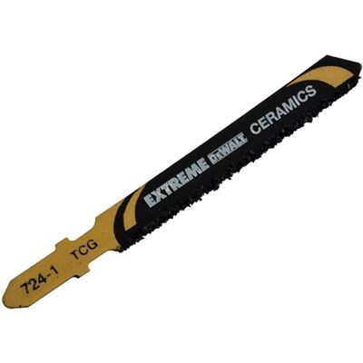 DeWalt DT2102-QZ Jigsaw Blade - Ceramic, up to 10mm DeWalt DT2102-QZ Jigsaw Blade - Ceramic, up to 10mm