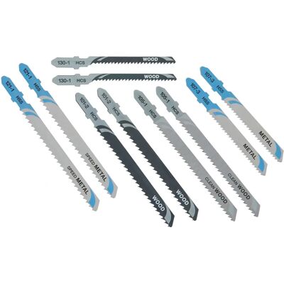 DeWALT DT2294-QZ 10er Sägeblatt-Set - Holz, Metall DeWALT DT2294-QZ 10er Sägeblatt-Set - Holz, Metall