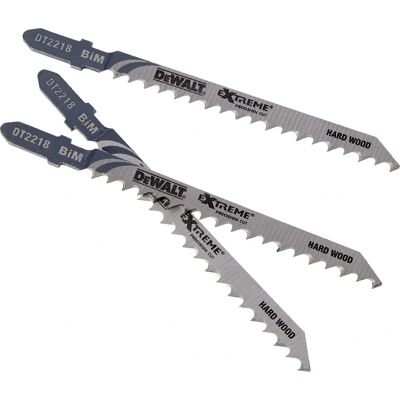 DeWalt DT2218-QZ Bi-Metall Stichsägeblätter für Holz - Packung 3 DeWalt DT2218-QZ Bi-Metall Stichsägeblätter für Holz - Packung 3