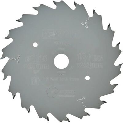 Lama di sega circolare Dewalt DT1089-QZ - 165x20 mm, 18 denti - Alta precisione Lama di sega circolare Dewalt DT1089-QZ - 165x20 mm, 18 denti - Alta precisione