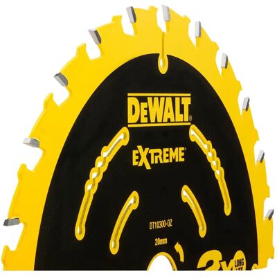 DeWALT DT10300-QZ Kreissägeblatt - 165mm, 20mm, 24T - Elektrowerkzeug DeWALT DT10300-QZ Kreissägeblatt - 165mm, 20mm, 24T - Elektrowerkzeug