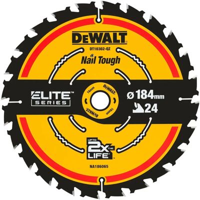 DeWalt DeWalt DT10302-QZ Rundsavblad 184mm - Rundsavblad DeWalt DeWalt DT10302-QZ Rundsavblad 184mm - Rundsavblad