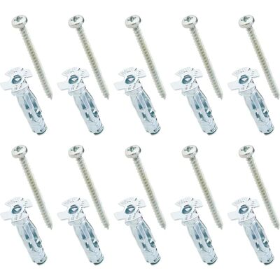 MOLLY Fixation Métal Multi - 4x37 mm - Pack de 10 MOLLY Fixation Métal Multi - 4x37 mm - Pack de 10