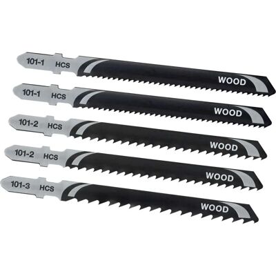 Stanley Sta27025-Xj - Set de 5 lame de HCS pentru lemn - 60mm Stanley Sta27025-Xj - Set de 5 lame de HCS pentru lemn - 60mm