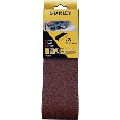 Courroies de ponceuse Stanley STA33206-XJ - Courroies de ponceuse - Publicité Courroies de ponceuse Stanley STA33206-XJ - Courroies de ponceuse - Publicité