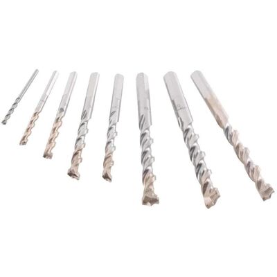 Set de 8 burghie pentru zidărie - Stanley STA56068-QZ Set de 8 burghie pentru zidărie - Stanley STA56068-QZ