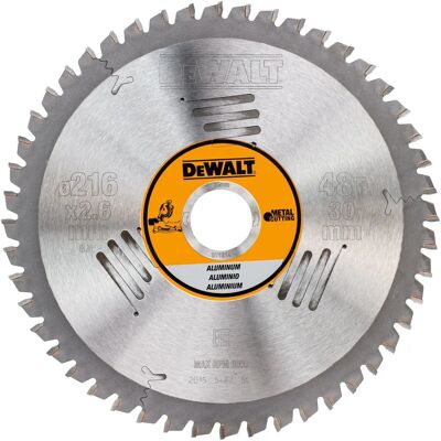 DeWALT DT1914-QZ Kreissägeblatt - Aluminium - 48 Zähne DeWALT DT1914-QZ Kreissägeblatt - Aluminium - 48 Zähne
