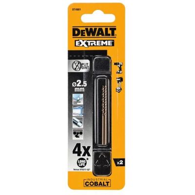 DeWALT DT4901-QZ cobalt drill bits - Metal DeWALT DT4901-QZ cobalt drill bits - Metal
