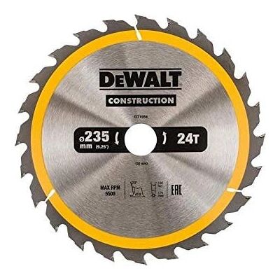 DeWALT DT1954-QZ Lama per sega circolare - 24T, 235mm, 30mm DeWALT DT1954-QZ Lama per sega circolare - 24T, 235mm, 30mm