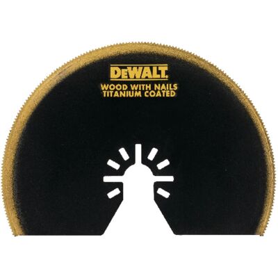 DeWALT DT20709-QZ Lâmina Semi-Circular de Titânio - Lâmina para Multi-ferramenta DeWALT DT20709-QZ Lâmina Semi-Circular de Titânio - Lâmina para Multi-ferramenta