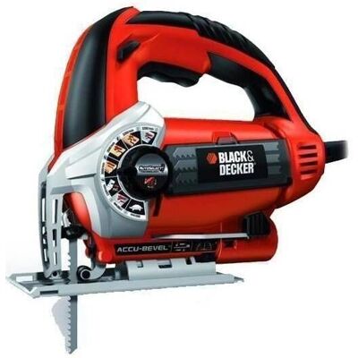 Scie sauteuse Black & Decker KS900SK - Profondeur 85 mm - Publicité Scie sauteuse Black & Decker KS900SK - Profondeur 85 mm - Publicité