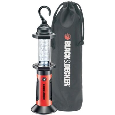 Lampe d'inspection Black & Decker BDLB14 - Compacte, 14 LED, Résistante, Suspendable Lampe d'inspection Black & Decker BDLB14 - Compacte, 14 LED, Résistante, Suspendable
