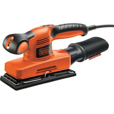 Black & Decker KA320EKA-QS Excentrisk slipe - 15000 RPM, 240 W, 5 papirark Black & Decker KA320EKA-QS Excentrisk slipe - 15000 RPM, 240 W, 5 papirark