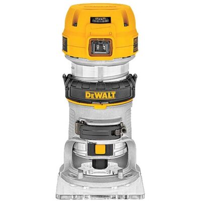 Dewalt D26200 Compact Fixed Base Router - 16,000-27,000 RPM Dewalt D26200 Compact Fixed Base Router - 16,000-27,000 RPM