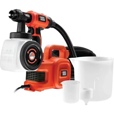 Black & Decker HVLP400-QS Malingspistol - Justerbar Strøm - Innendørs/Ute Black & Decker HVLP400-QS Malingspistol - Justerbar Strøm - Innendørs/Ute