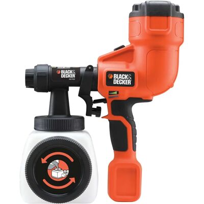 Black & Decker HVLP200-QS pulverizador - patrón ajustable, 400W, ligero Black & Decker HVLP200-QS pulverizador - patrón ajustable, 400W, ligero