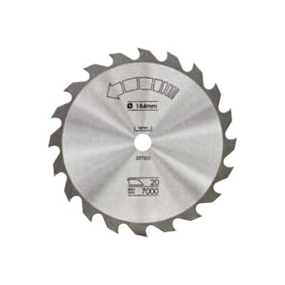 Stanley STA13125-XJ 170mm Kreissägeblatt - Wolframkarbid Stanley STA13125-XJ 170mm Kreissägeblatt - Wolframkarbid