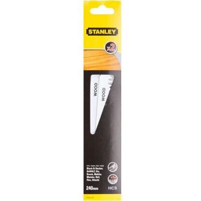 Stanley STA21182-XJ Hochkohlenstoffstahl Sägeblatt - 2 Stück Stanley STA21182-XJ Hochkohlenstoffstahl Sägeblatt - 2 Stück