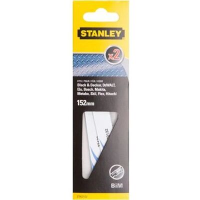 Stanley STA22132-XJ Sägeblatt - 2er Pack 15,2cm Stanley STA22132-XJ Sägeblatt - 2er Pack 15,2cm