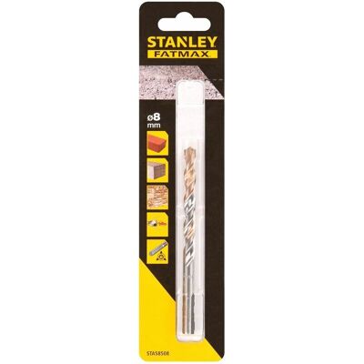 Stanley FATMAX Mauerwerksbohrer 8x120mm - Für Ziegel, Beton, Stein Stanley FATMAX Mauerwerksbohrer 8x120mm - Für Ziegel, Beton, Stein
