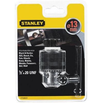 Stanley STA66321-QZ reversibler 13mm Bohrfutter - Edelstahl Stanley STA66321-QZ reversibler 13mm Bohrfutter - Edelstahl