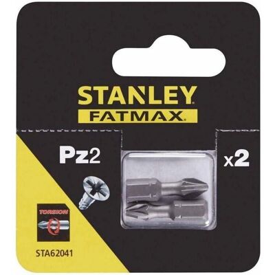 STANLEY - BIT TORSION PZ 2 x 25mm - Publicité STANLEY - BIT TORSION PZ 2 x 25mm - Publicité
