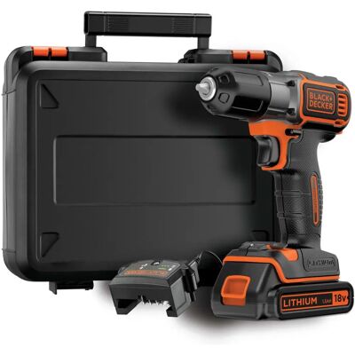 Black & Decker ASD184K-QW Bohrmaschine - AutoSense, 18V, LED-Licht Black & Decker ASD184K-QW Bohrmaschine - AutoSense, 18V, LED-Licht