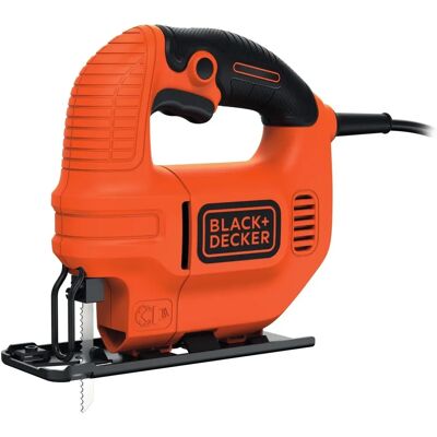 Black & Decker KS501 Compact Jigsaw - Low Vibration, 400W, 240V Black & Decker KS501 Compact Jigsaw - Low Vibration, 400W, 240V