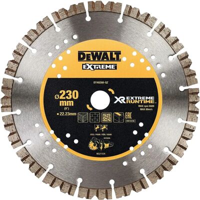 DeWALT DT40260 Extrem Diamant-Schneidblatt - Zubehör für Winkelschleifer DeWALT DT40260 Extrem Diamant-Schneidblatt - Zubehör für Winkelschleifer