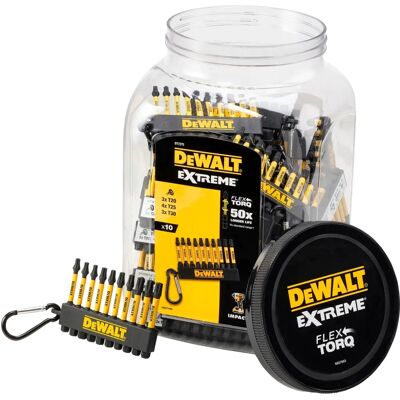 DeWALT DT7275-QZ Schraubendreherbits-Satz - Schwarz/Gelb DeWALT DT7275-QZ Schraubendreherbits-Satz - Schwarz/Gelb