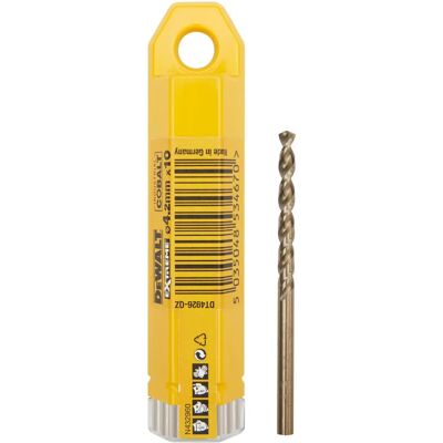DeWALT DT4926 4,2 mm Kobaltbohrer - Metallbohrer DeWALT DT4926 4,2 mm Kobaltbohrer - Metallbohrer
