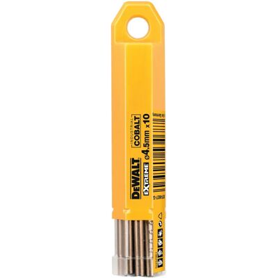 DeWALT DT4927 4,5 mm Kobaltdrillbit - Metall DeWALT DT4927 4,5 mm Kobaltdrillbit - Metall