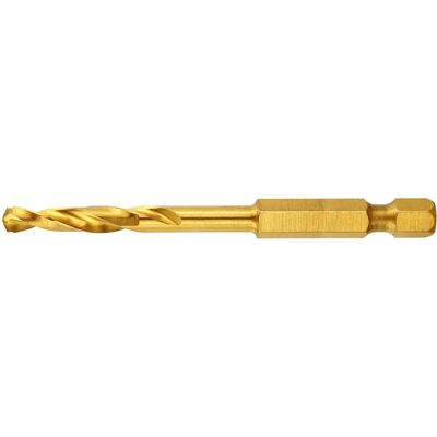 DeWALT DT50000-QZ Impact Titanbohrer - Stahl, 3mm x 64mm x 26mm DeWALT DT50000-QZ Impact Titanbohrer - Stahl, 3mm x 64mm x 26mm
