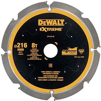 DeWALT DT1473-QZ Extrem PCD Faserzement Sägeblatt - Kreissägeblatt DeWALT DT1473-QZ Extrem PCD Faserzement Sägeblatt - Kreissägeblatt