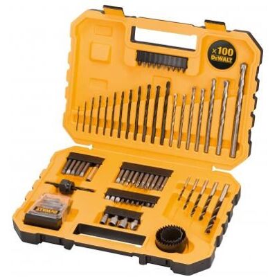 Juego de brocas DeWALT DT71566-QZ 100 piezas - Juego de brocas Juego de brocas DeWALT DT71566-QZ 100 piezas - Juego de brocas