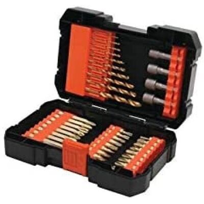 Black & Decker A7227 Titan 41-teiliges Bohr- und Schraubenset Black & Decker A7227 Titan 41-teiliges Bohr- und Schraubenset