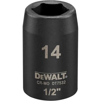 DeWALT DT7532 Impact-Nuss - 14 mm, 1/2" Antrieb DeWALT DT7532 Impact-Nuss - 14 mm, 1/2" Antrieb