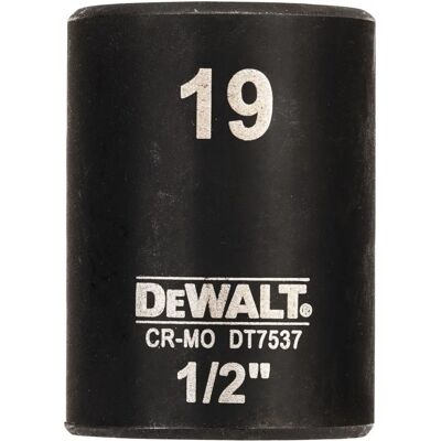 DeWALT DT7537-QZ Schlagschlüssel - Schlagschlüssel 19mm 1/2" DeWALT DT7537-QZ Schlagschlüssel - Schlagschlüssel 19mm 1/2"