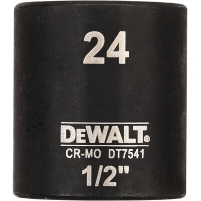 DeWALT DT7541-QZ - Steckschlüssel 24mm, 1/2" DeWALT DT7541-QZ - Steckschlüssel 24mm, 1/2"