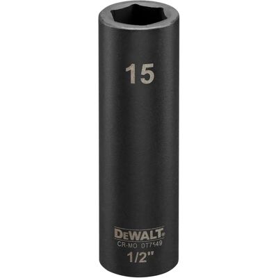 Dewalt Schlagschlüssel - 15mm 1/2" Heavy-Duty Impact-Werkzeug Dewalt Schlagschlüssel - 15mm 1/2" Heavy-Duty Impact-Werkzeug