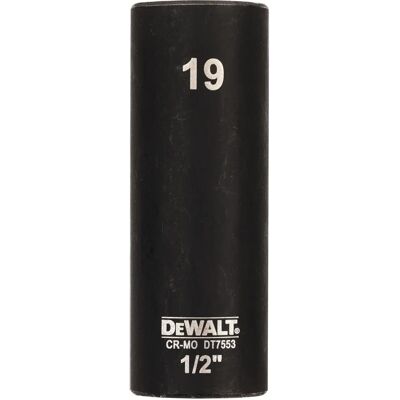 DeWALT DT7553-Schlagschlüssel - 19mm, 1/2" Antrieb DeWALT DT7553-Schlagschlüssel - 19mm, 1/2" Antrieb