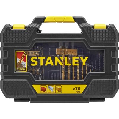 Stanley 76 Bits, Stecknüsse, Bohrerset - Werkzeugsatz Stanley 76 Bits, Stecknüsse, Bohrerset - Werkzeugsatz
