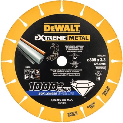DeWALT DT40256-QZ lama diamantata - Acciaio, Inox, Ghisa DeWALT DT40256-QZ lama diamantata - Acciaio, Inox, Ghisa