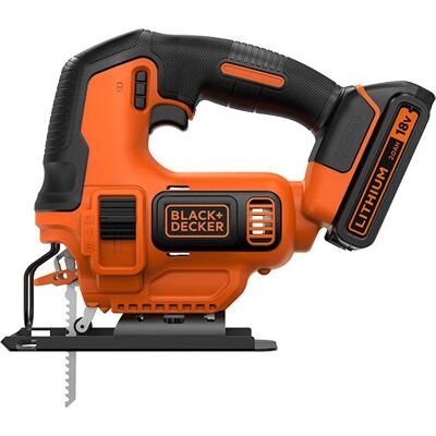 Fierăstrău pendular Black & Decker BDCJS18 - Viteză variabilă, 55mm adâncime Fierăstrău pendular Black & Decker BDCJS18 - Viteză variabilă, 55mm adâncime