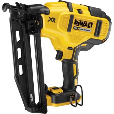 DeWALT Pistola de acabamento sem fio - 18V Brushless - 16G - 32-63mm DeWALT Pistola de acabamento sem fio - 18V Brushless - 16G - 32-63mm