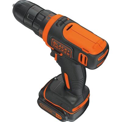 Furadeira/parafusadeira Black & Decker BDCDD12HTSA-QW - 10,8V, 20 acessórios Furadeira/parafusadeira Black & Decker BDCDD12HTSA-QW - 10,8V, 20 acessórios