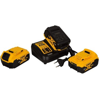 DeWalt Startpakket DCB115P3 met 3x 18V/5Ah Batterijen en Snellader DeWalt Startpakket DCB115P3 met 3x 18V/5Ah Batterijen en Snellader